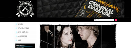 Criminaldamage Online Shop - X-cart